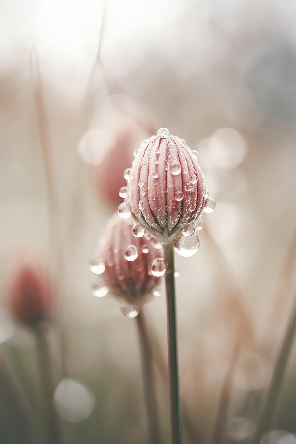 Pastel Nature Macro No 5 Poster och Canvastavla