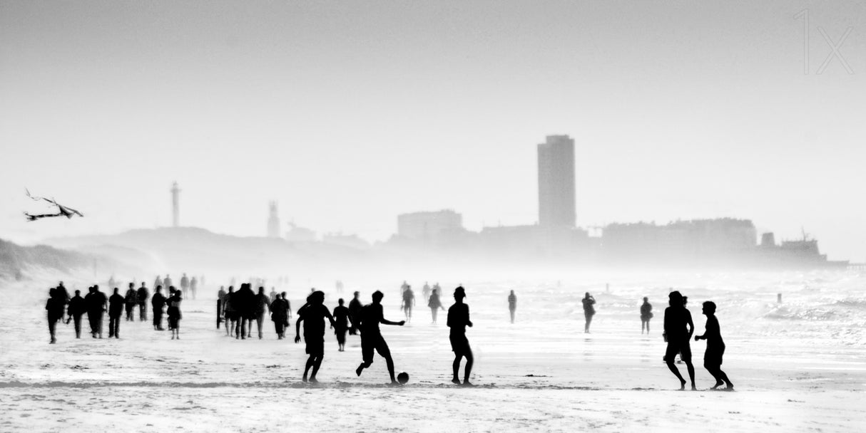 When the sun encounters the mist ... Poster och Canvastavla
