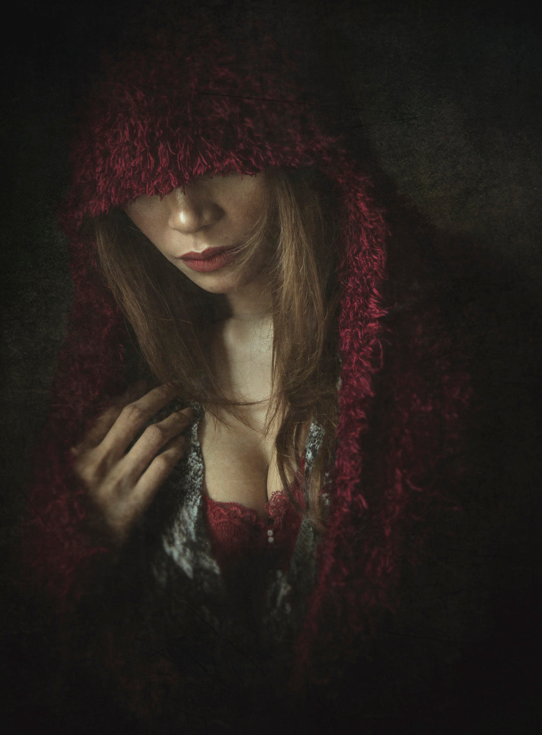 Red Hood Witch Poster och Canvastavla