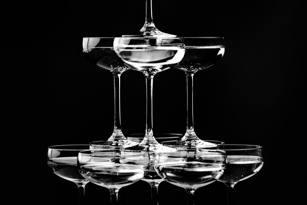 Champagne tower_10 Poster och Canvastavla