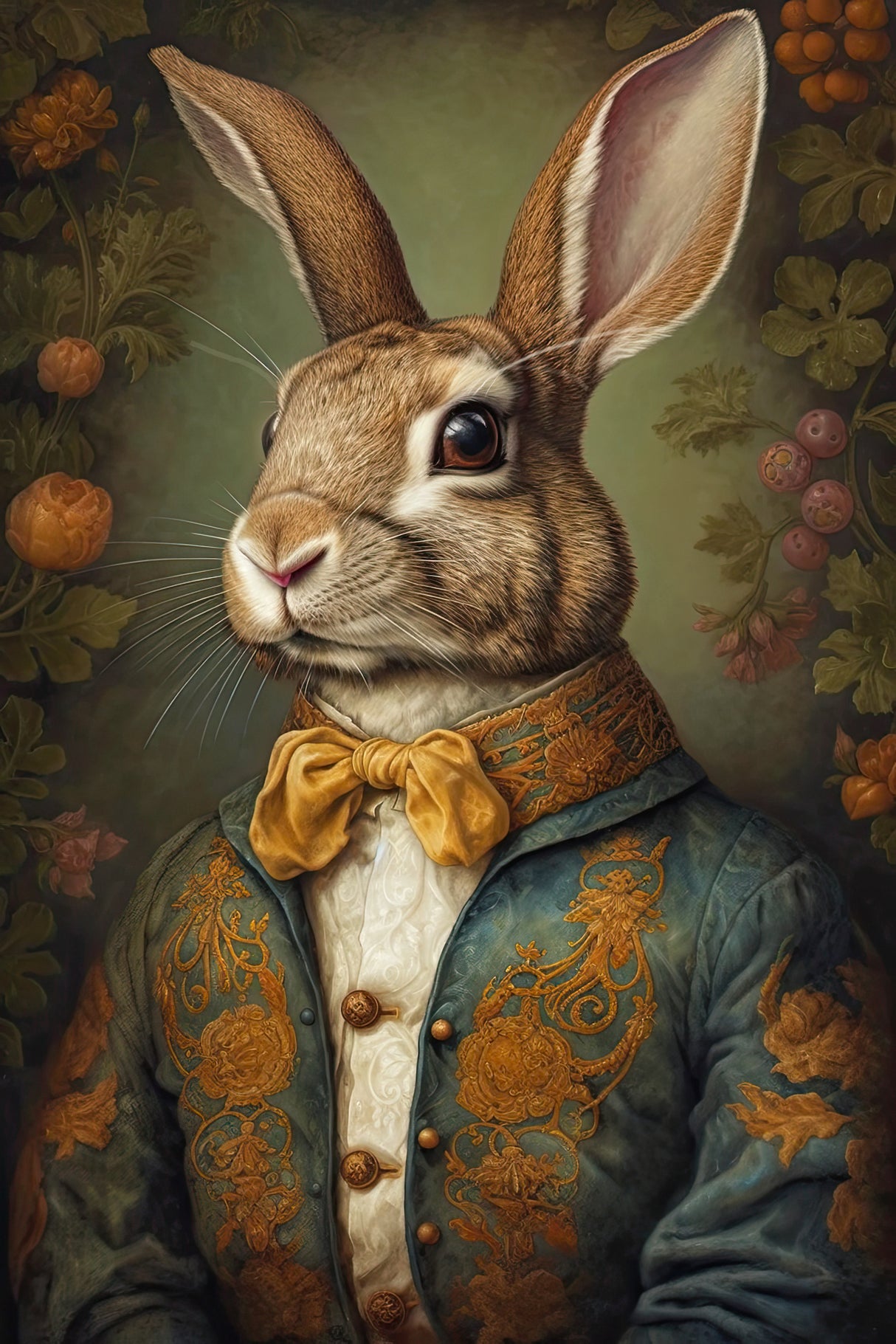 Mr Bunny Poster och Canvastavla
