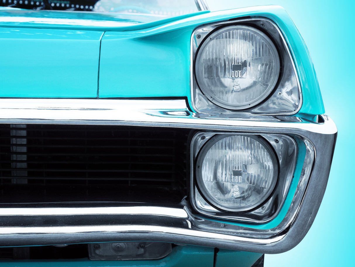 US classic car 1967 Catalina convertible Poster och Canvastavla