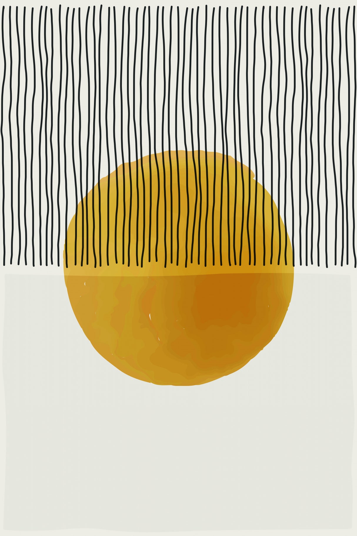 Boho Suns Series #5 Poster och Canvastavla