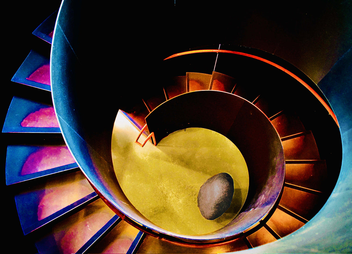 Staircase - Los Angeles California Poster och Canvastavla