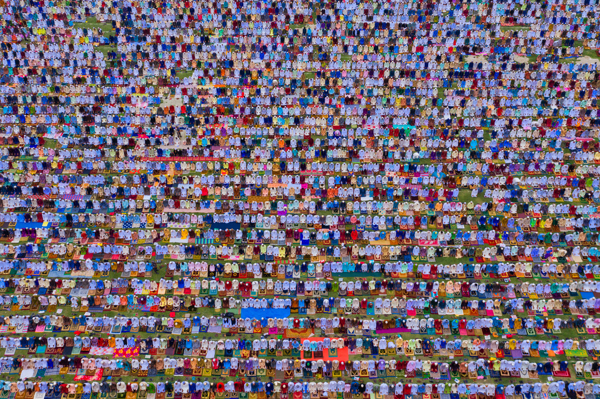Eid Congregation Poster och Canvastavla
