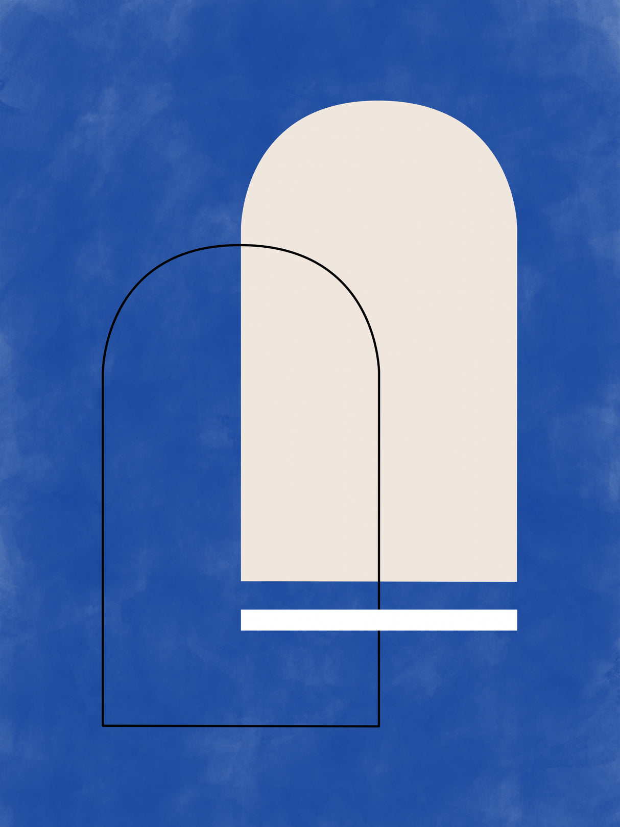 3x4 Aspectratio Indigo13 Poster och Canvastavla