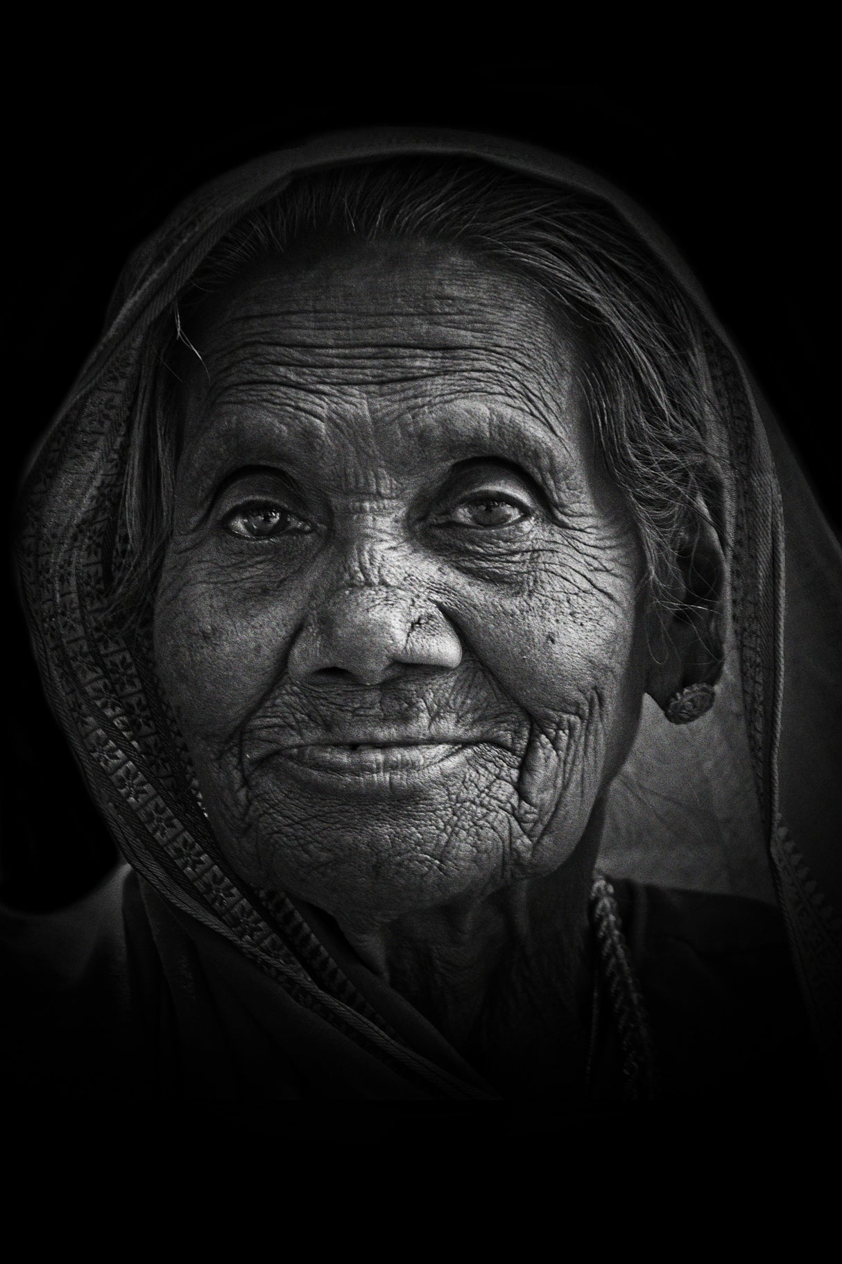 Indian woman Poster och Canvastavla