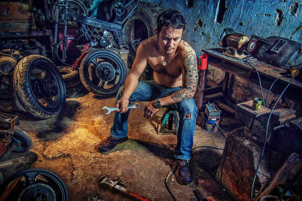 the mechanic Poster och Canvastavla