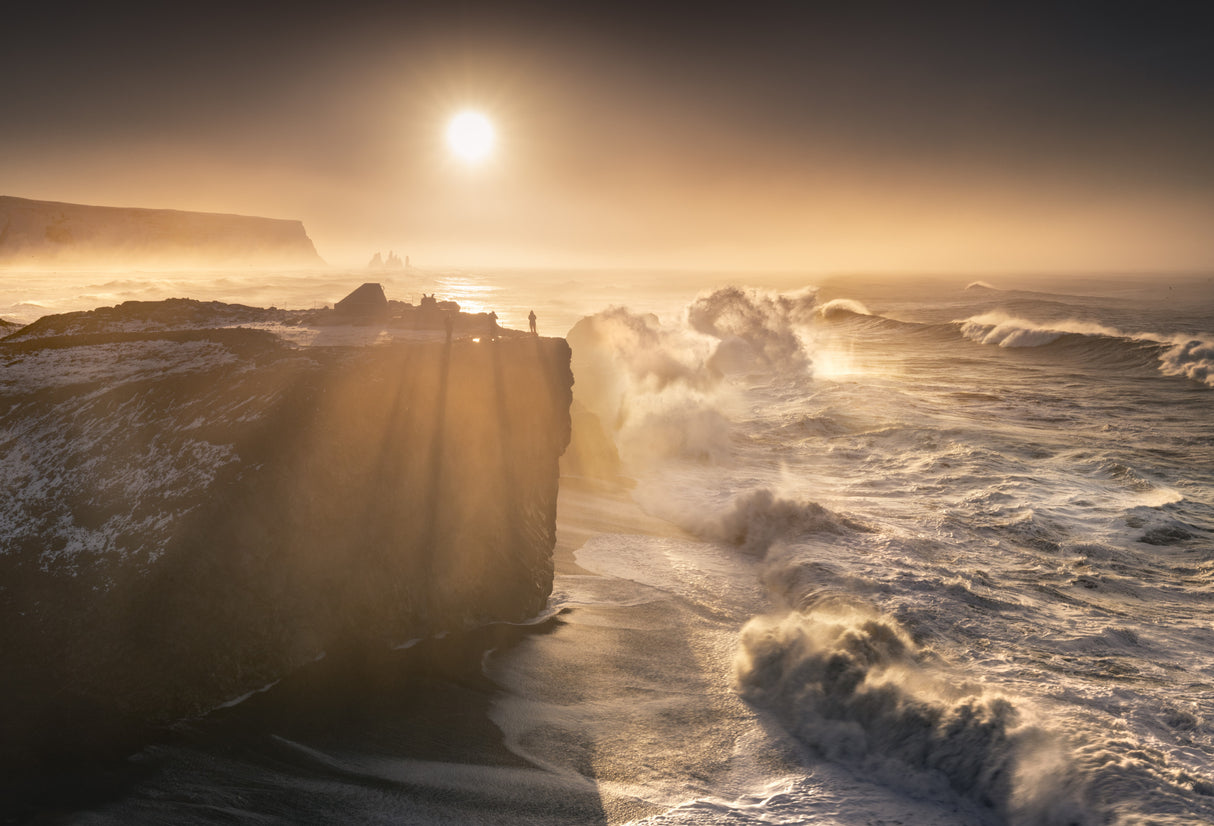 Icelandic Storm Poster och Canvastavla
