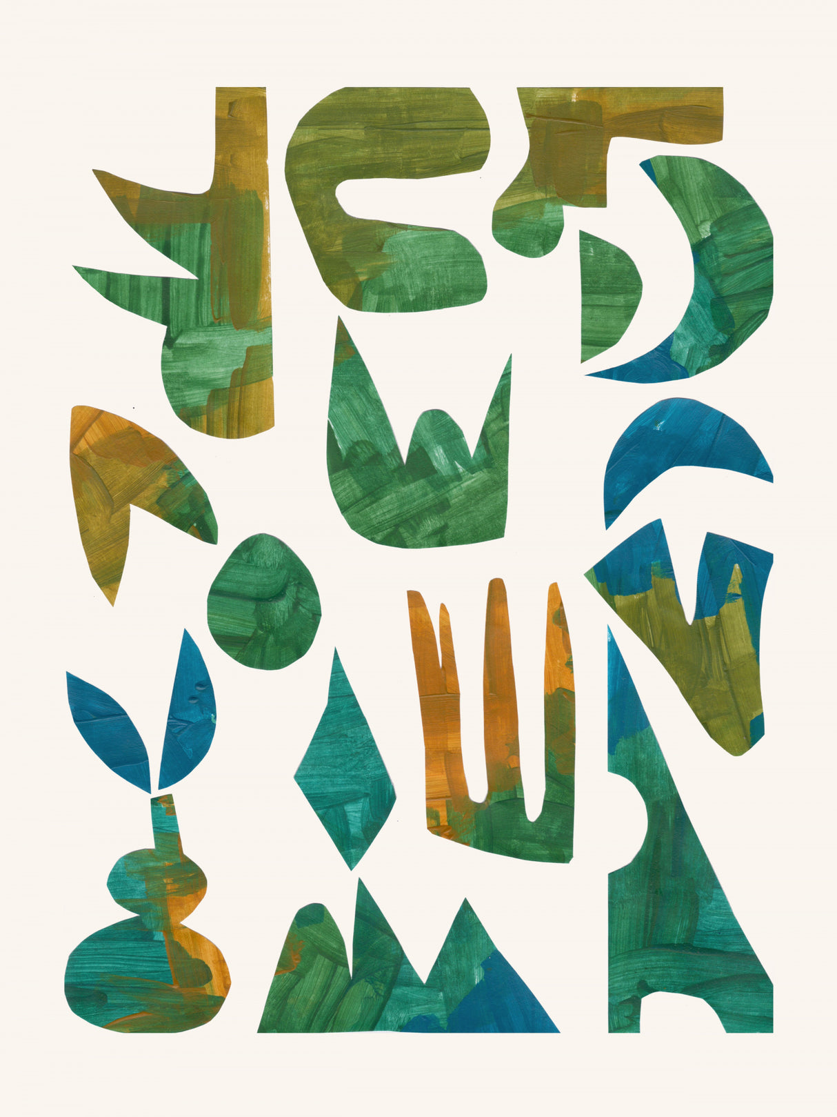 Earth In Pieces Poster och Canvastavla