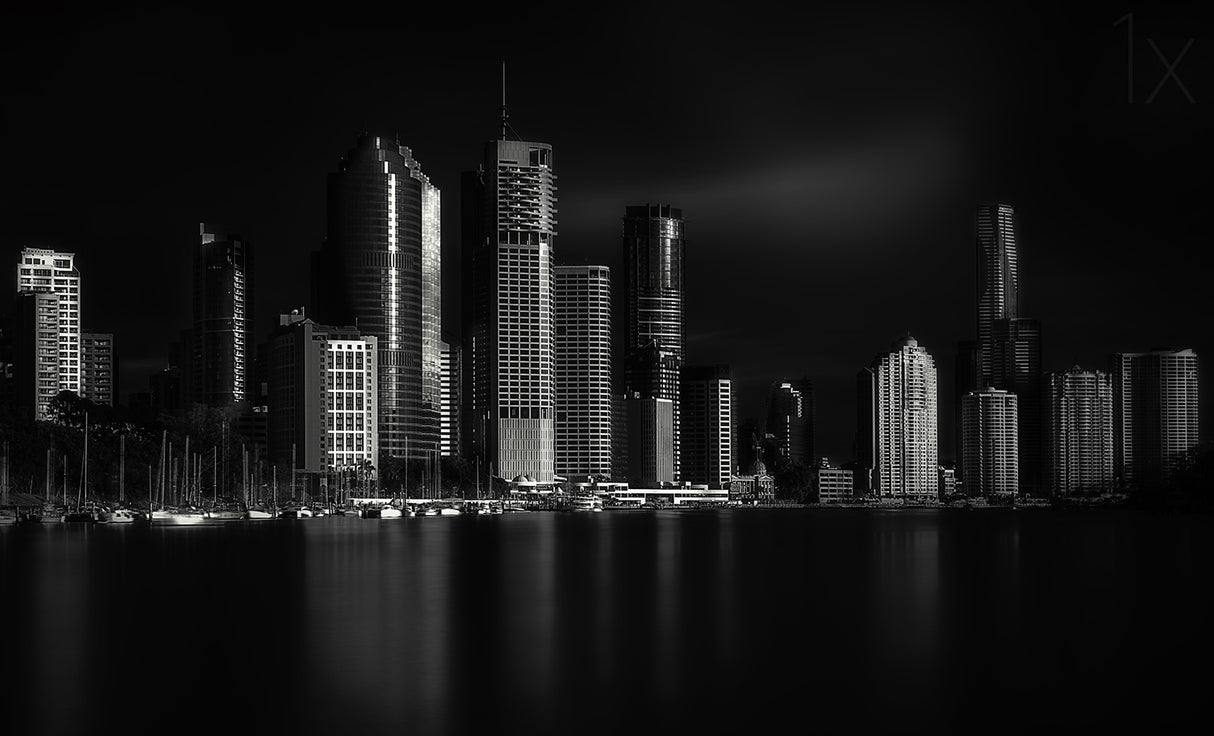 Brisbane City of Light Poster och Canvastavla