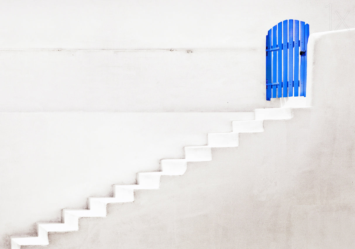 the blue gate Poster och Canvastavla