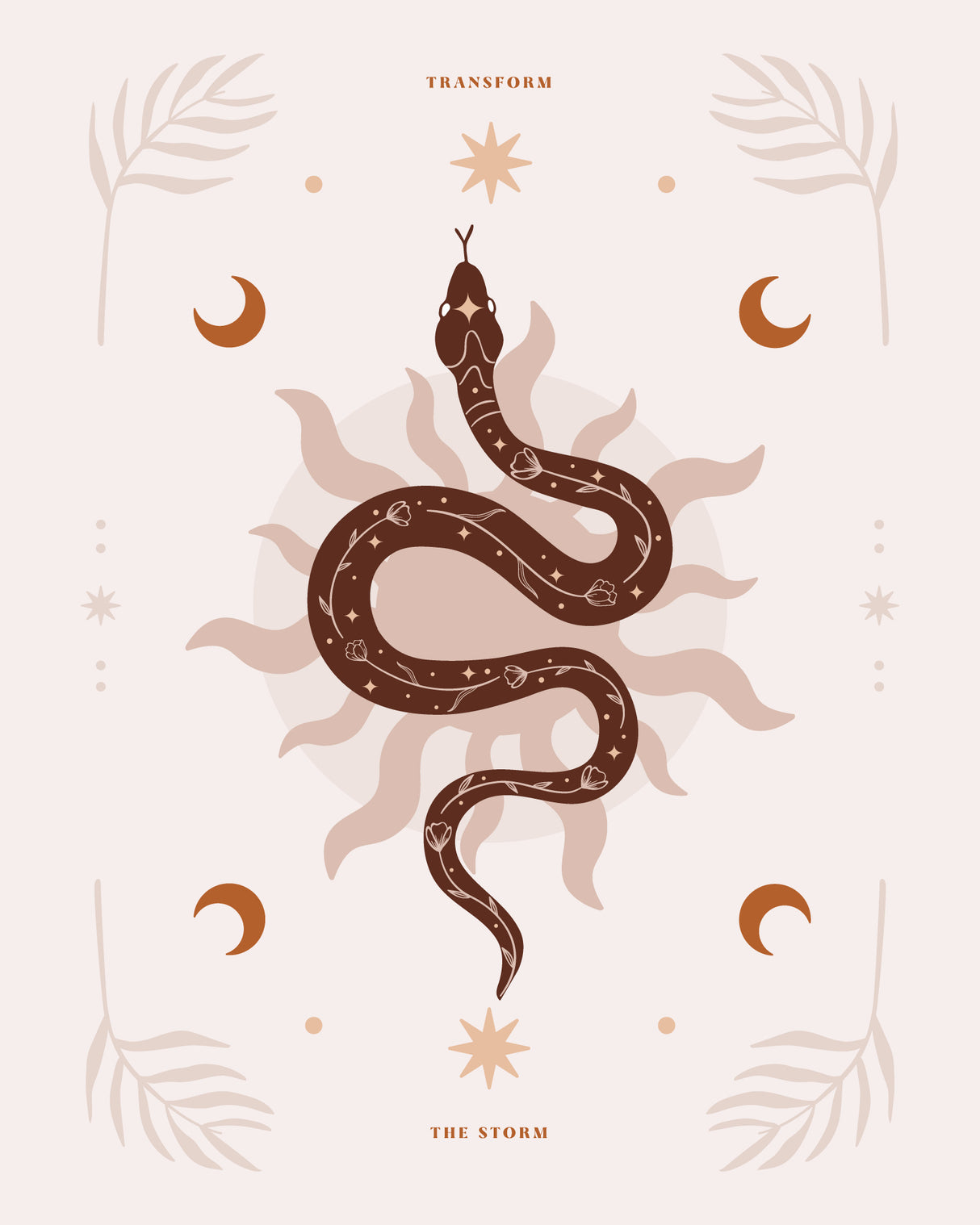 Snake Transform Poster och Canvastavla