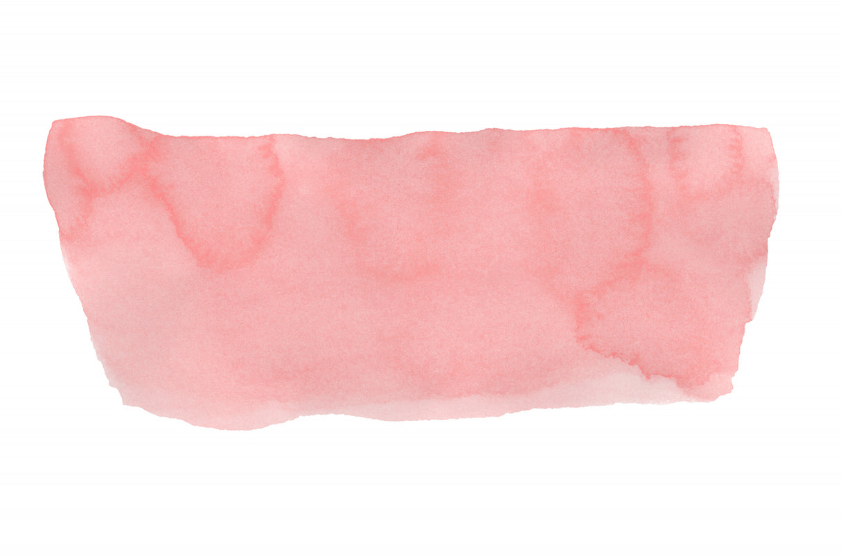Minimal Pink Abstract 01 Brushstroke Poster och Canvastavla