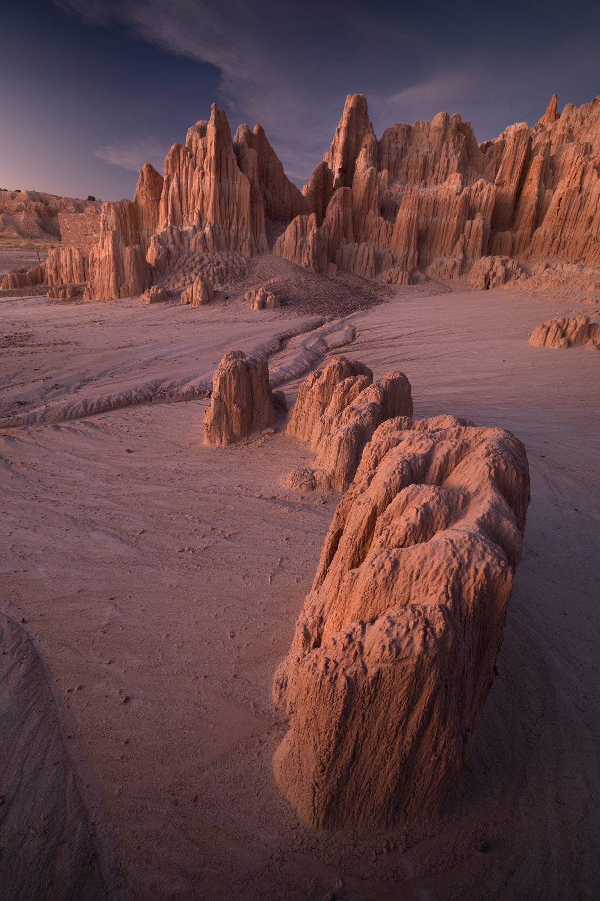 Bentonite Badlands III Poster och Canvastavla