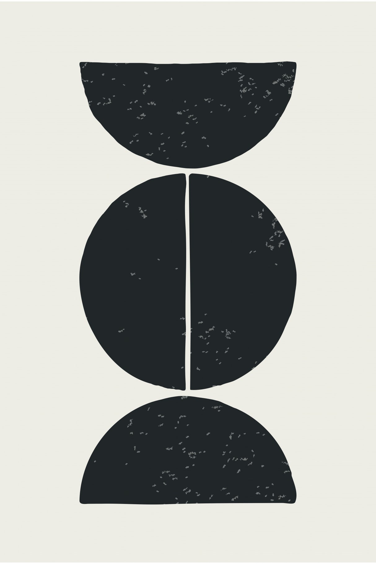 Minimal Circles #4 Poster och Canvastavla