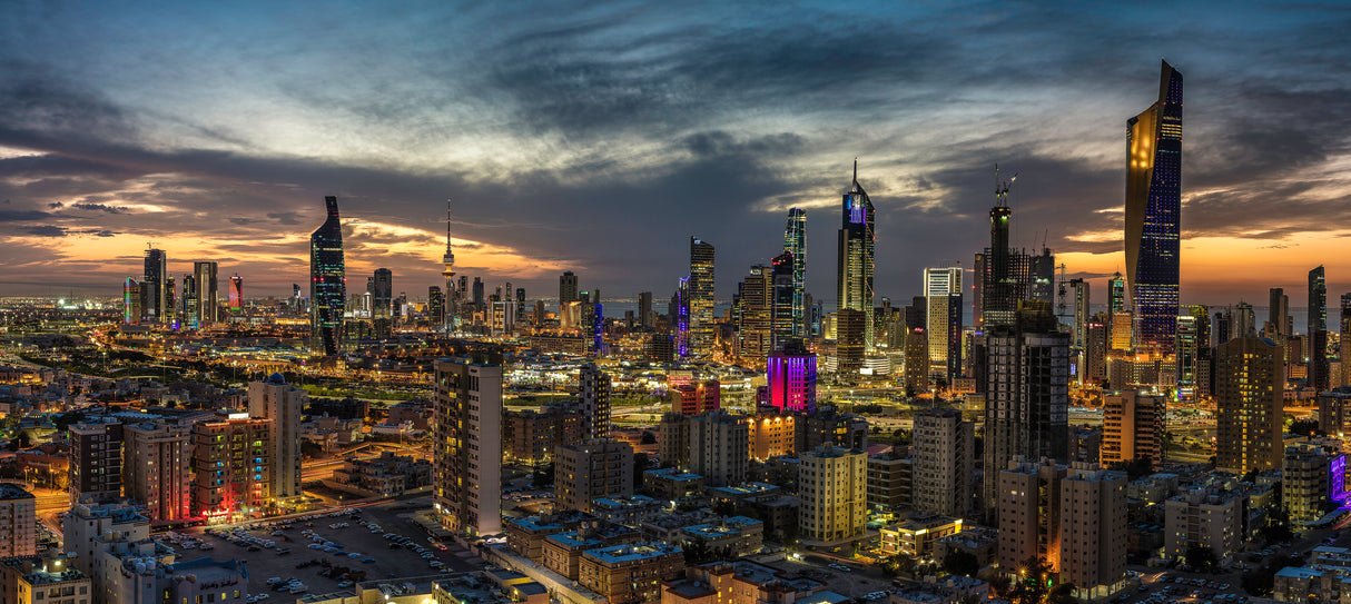 kuwait city Poster och Canvastavla