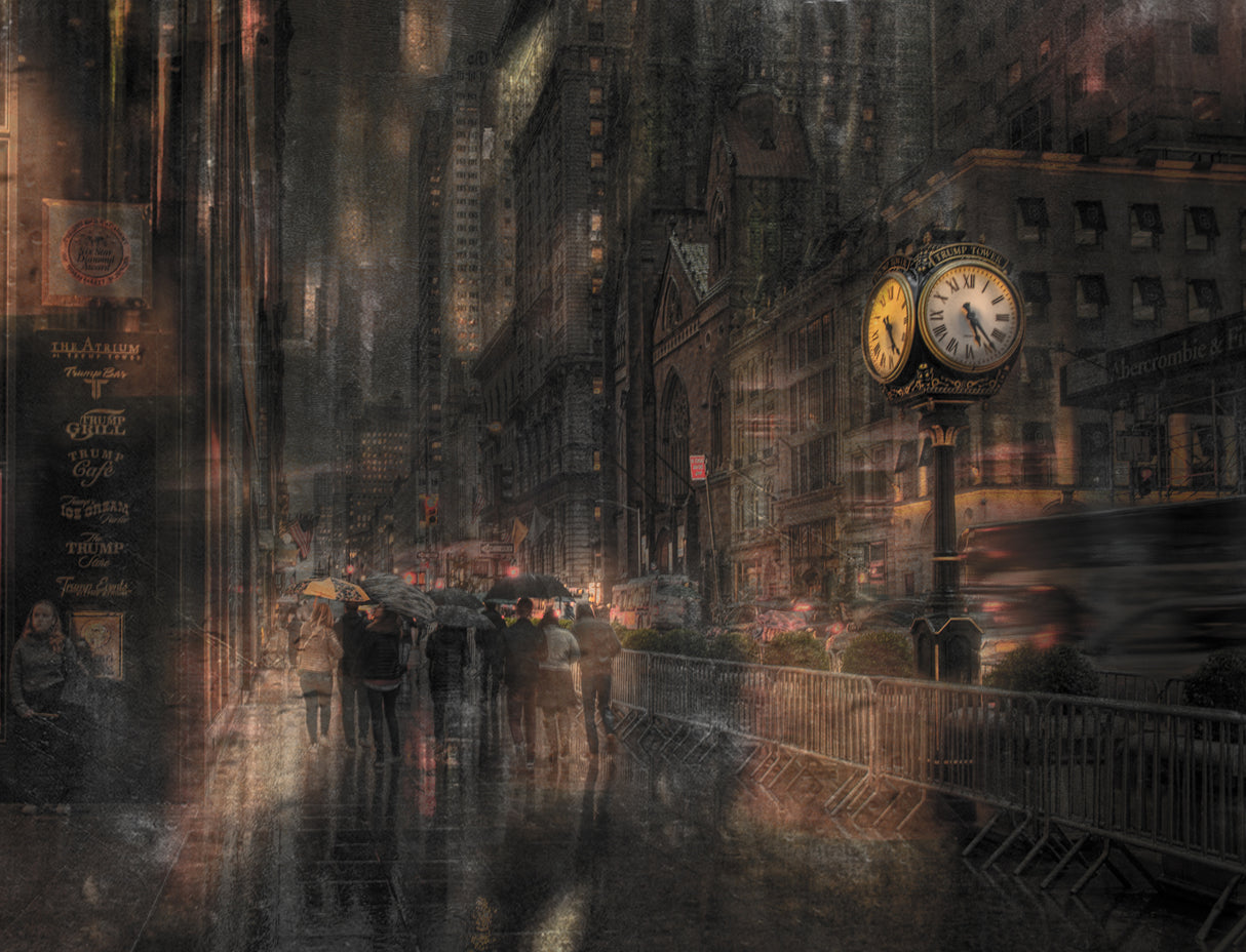 The Clock Poster och Canvastavla