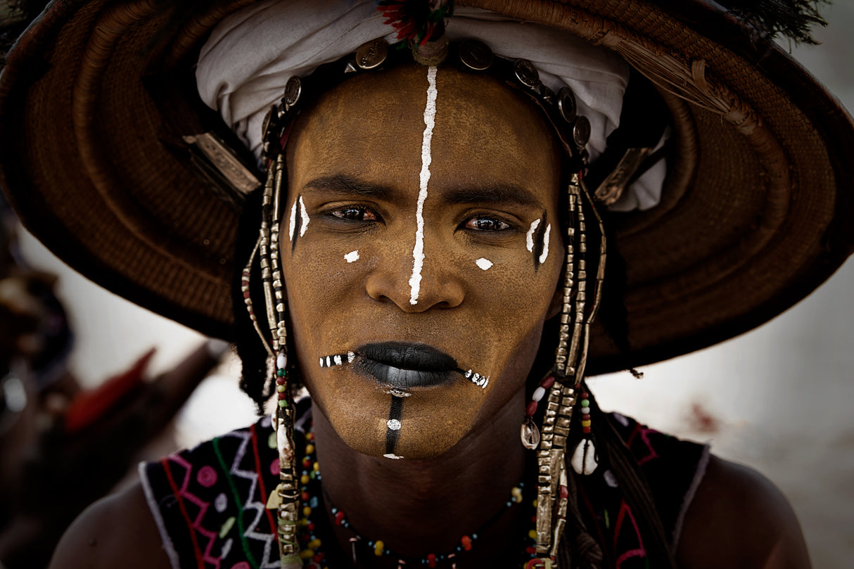 In the gerewol festival-Niger Poster och Canvastavla