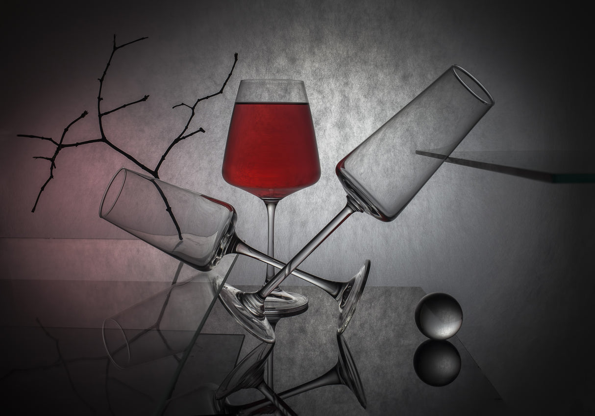 From the series "Experiments with glass" Poster och Canvastavla