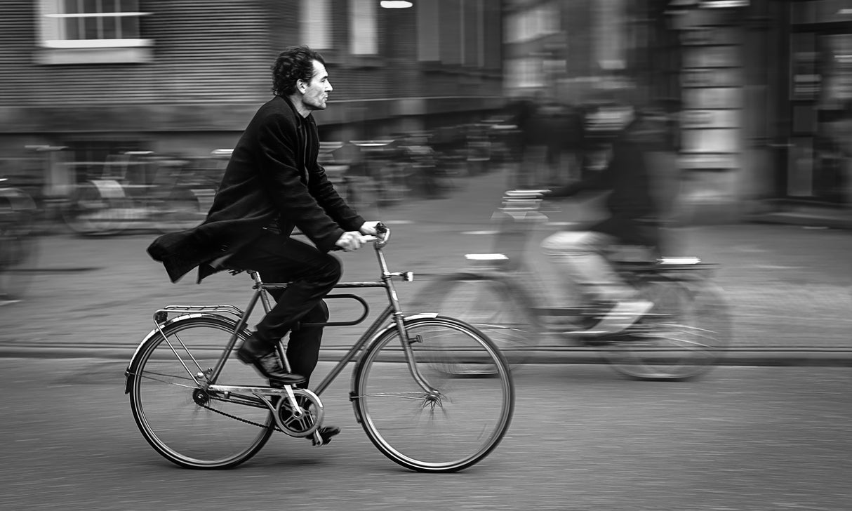 Urban cyclist (Amsterdam series) Poster och Canvastavla