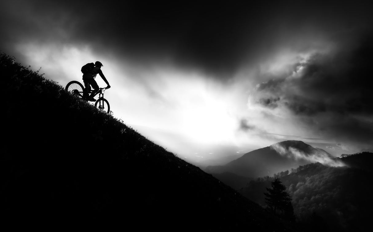 Sunrise ride Poster och Canvastavla