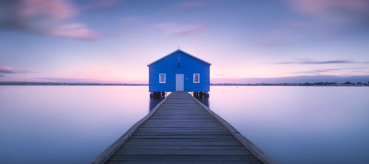 Boathouse Poster och Canvastavla