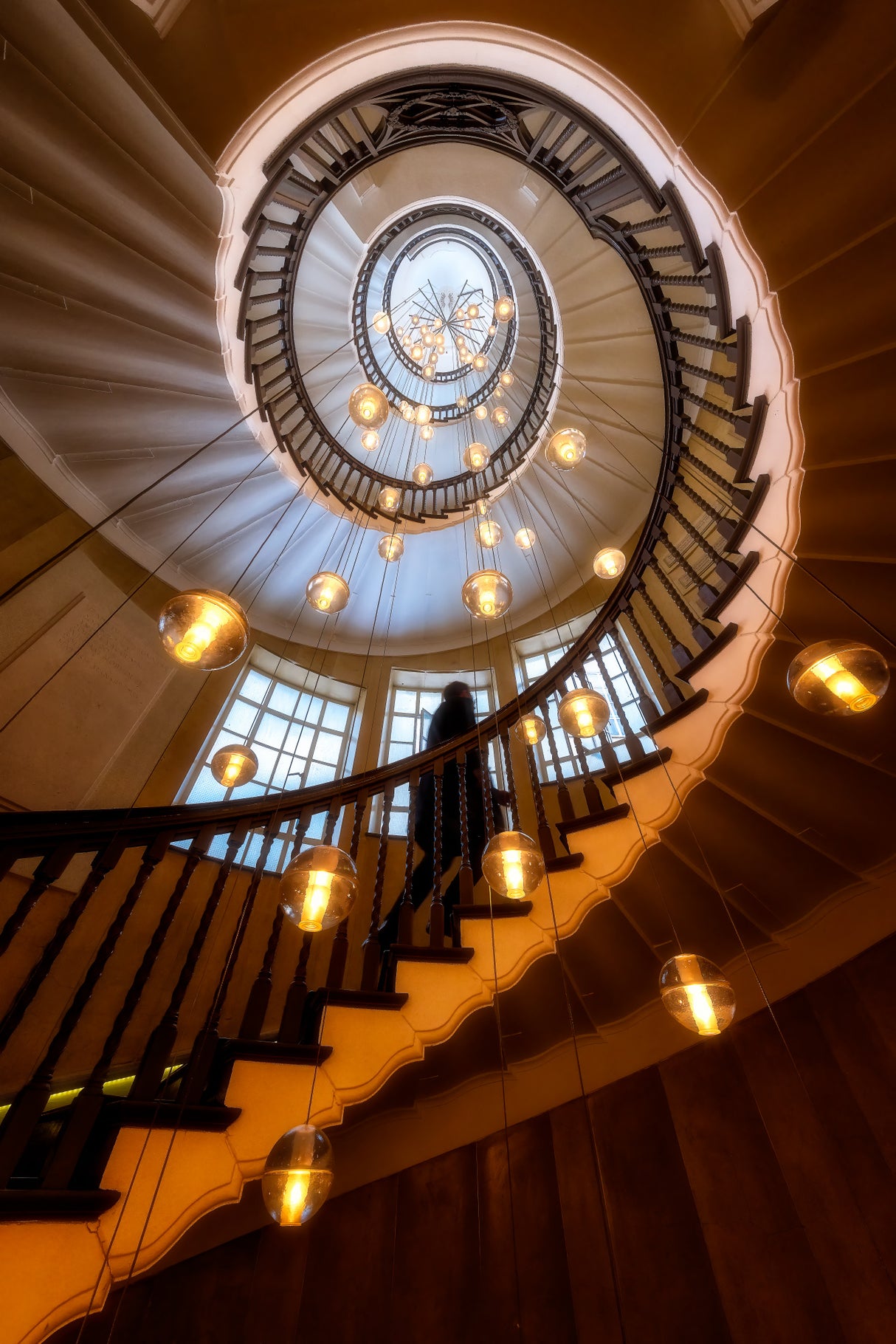 Spiral Staircase 2 Poster och Canvastavla