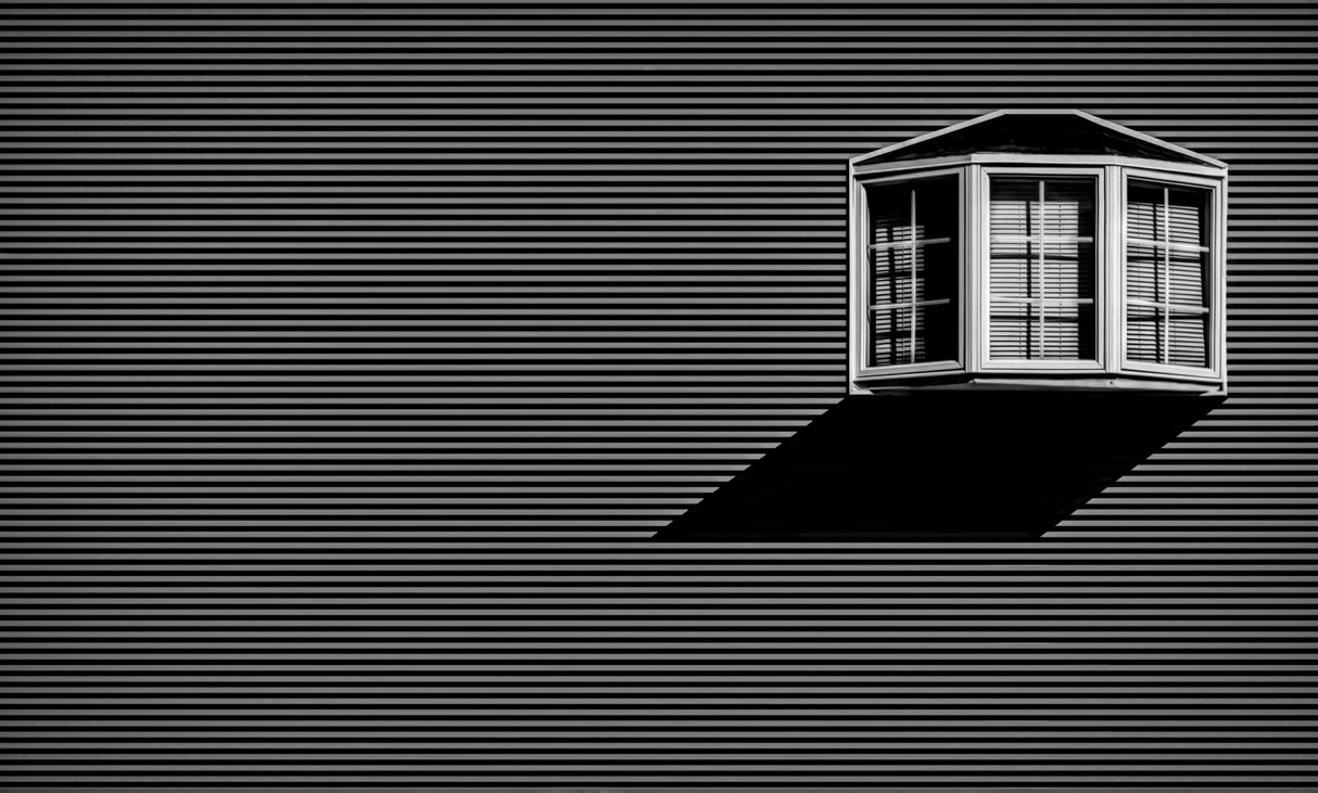 Bow window Poster och Canvastavla