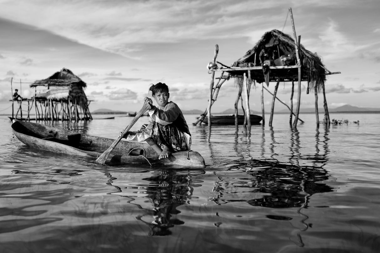 Life on Water Poster och Canvastavla