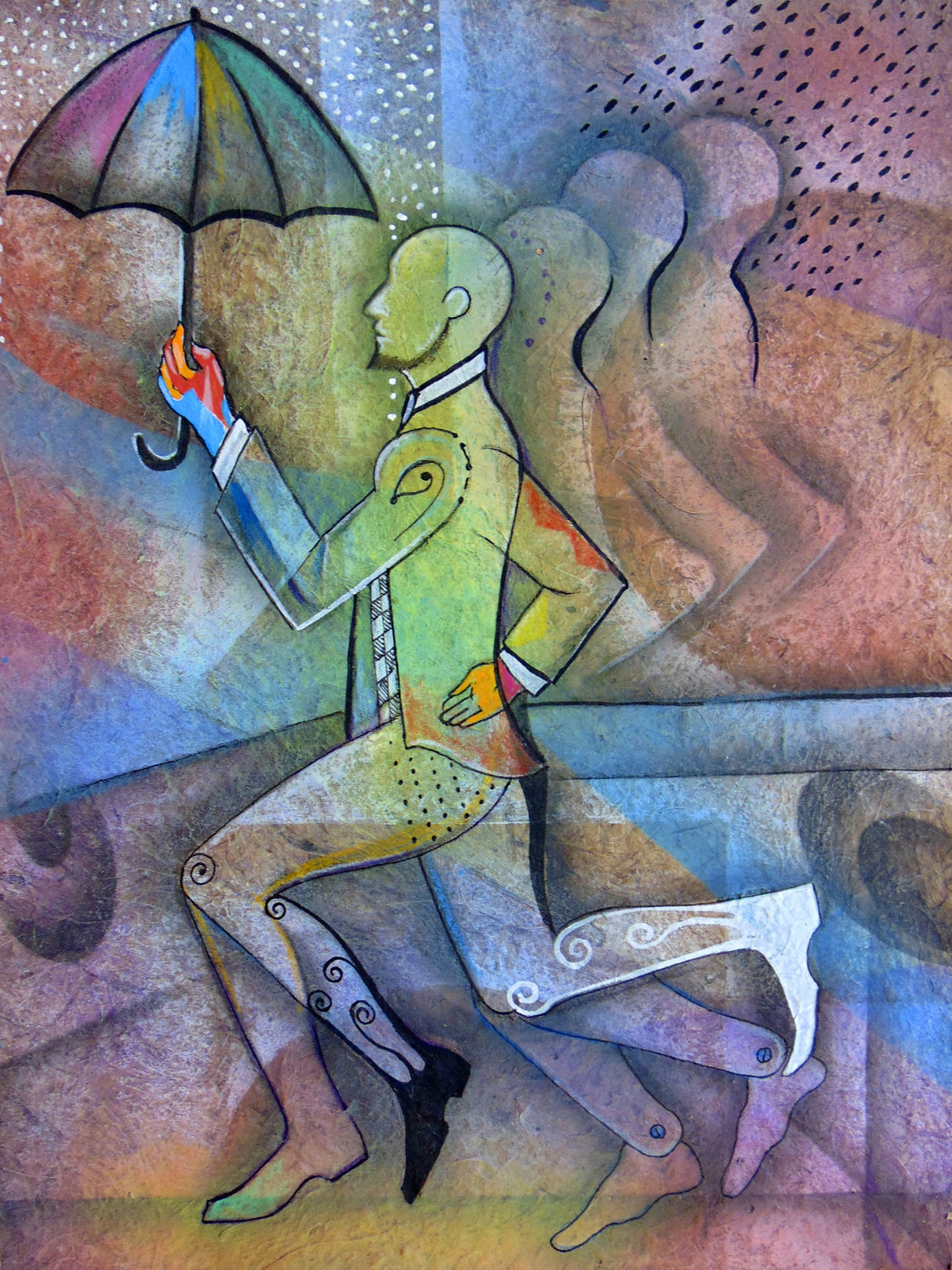 Jazz Dancer Poster och Canvastavla