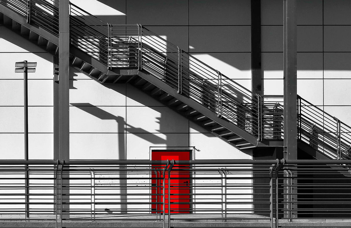The red door Poster och Canvastavla