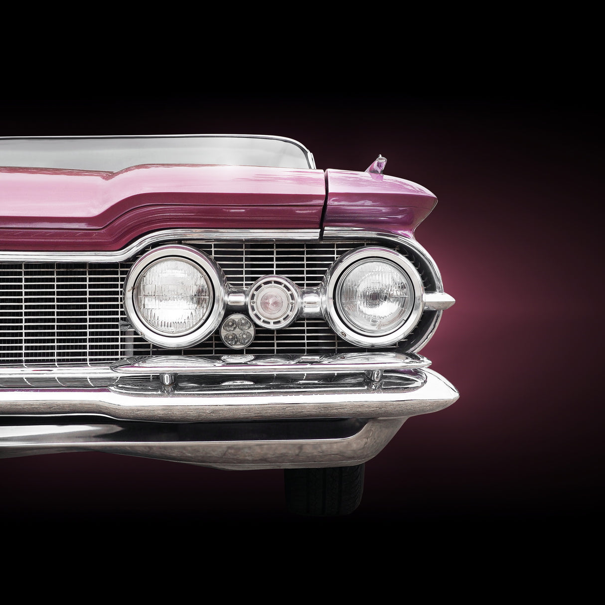 US classic car 1959 Super 88 Poster och Canvastavla