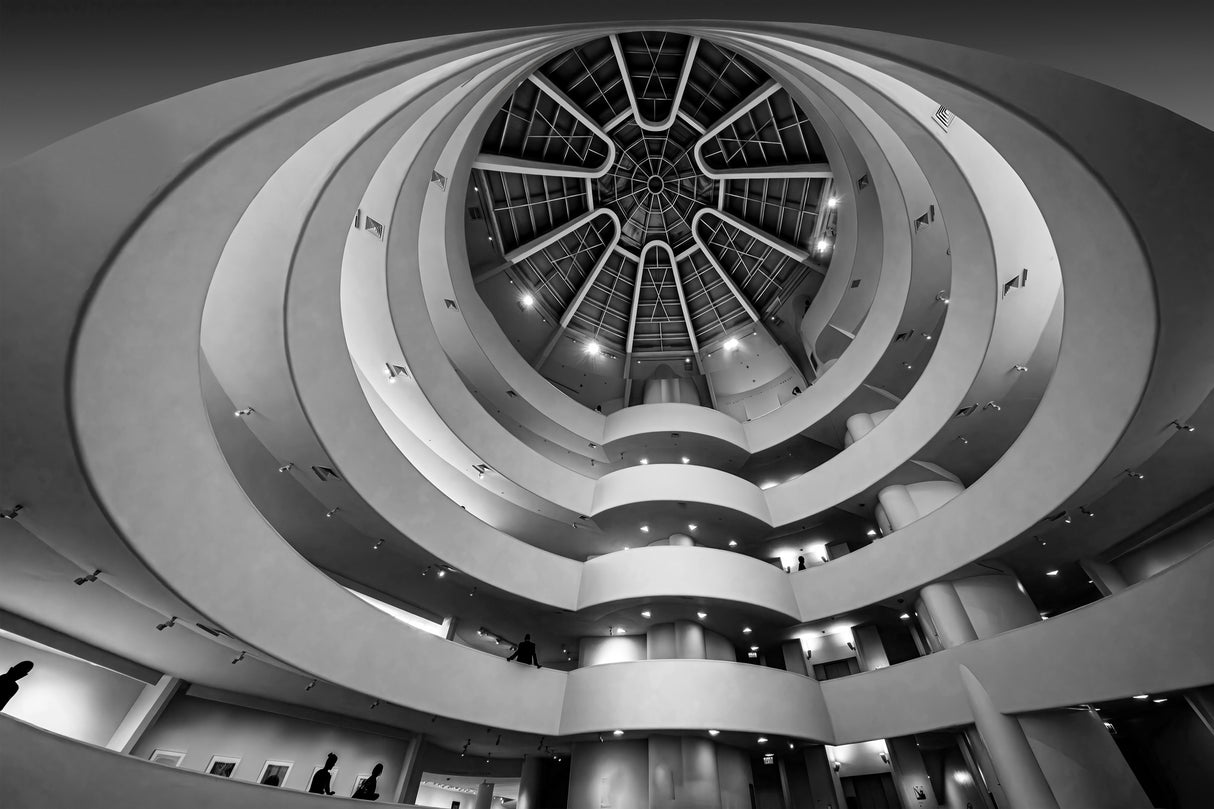 Guggenheim Museum Poster och Canvastavla