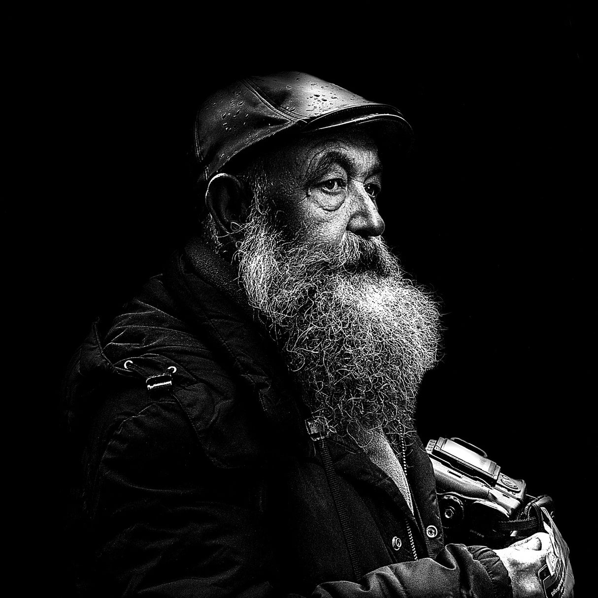The Man With The Beard Poster och Canvastavla
