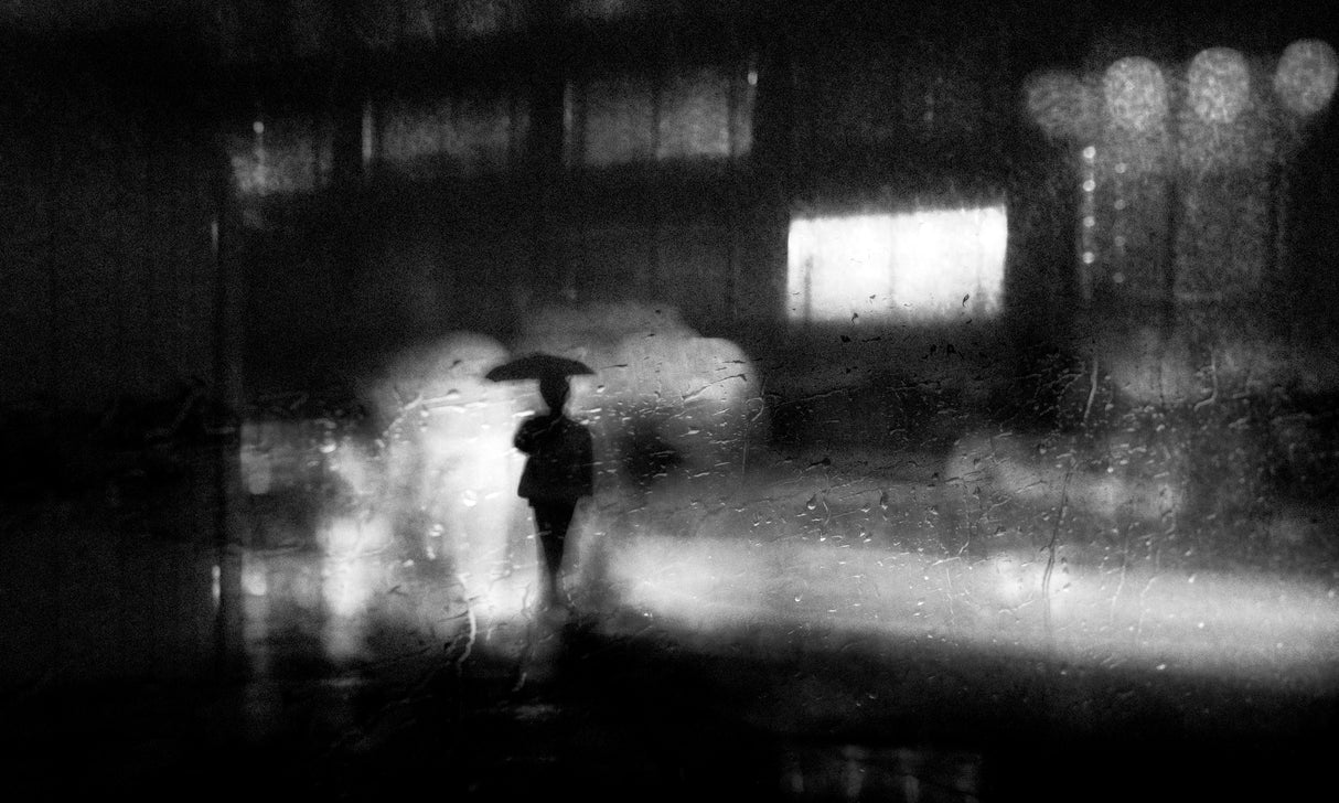 Rainy night... Poster och Canvastavla