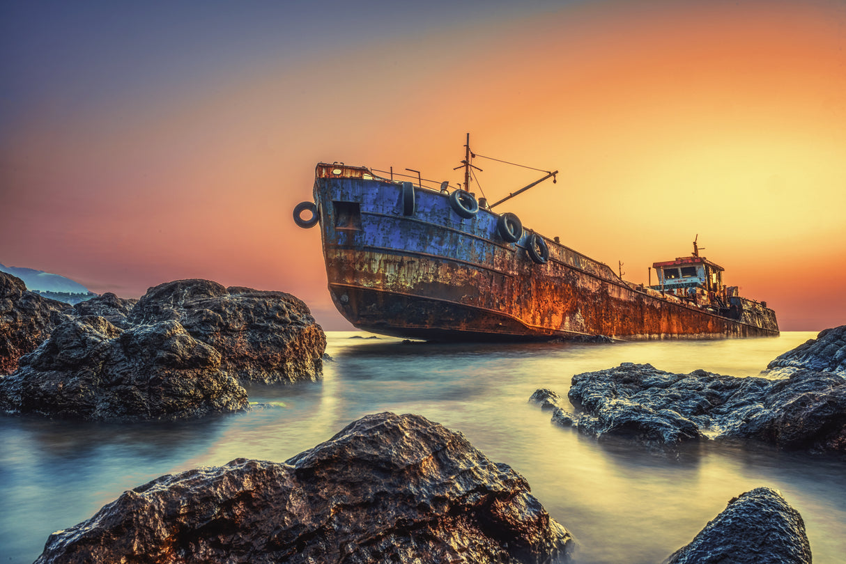 The lost ship Poster och Canvastavla