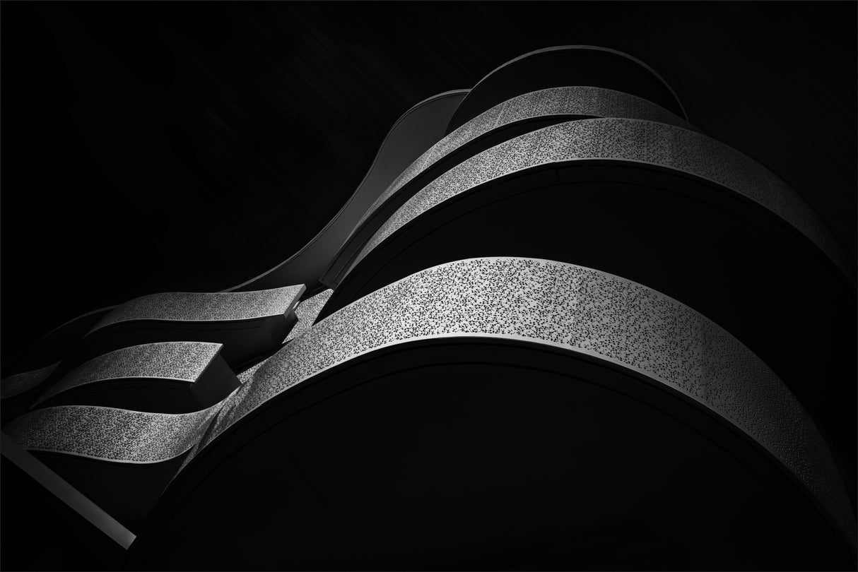silver building Poster och Canvastavla