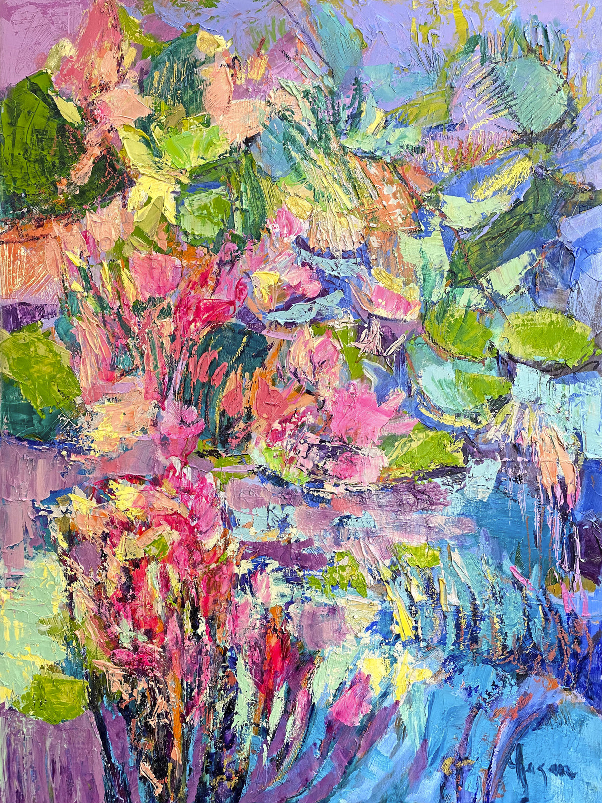 Df100hot Pink Goddess I Poster och Canvastavla