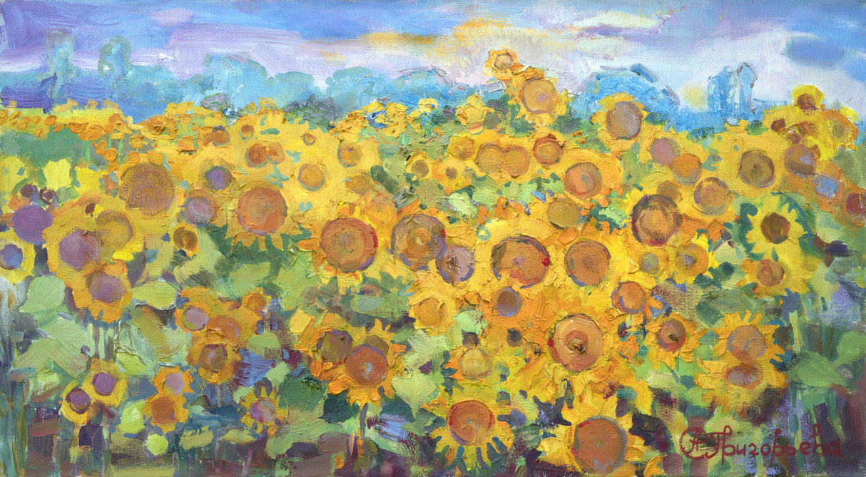 Sunflowers Poster och Canvastavla