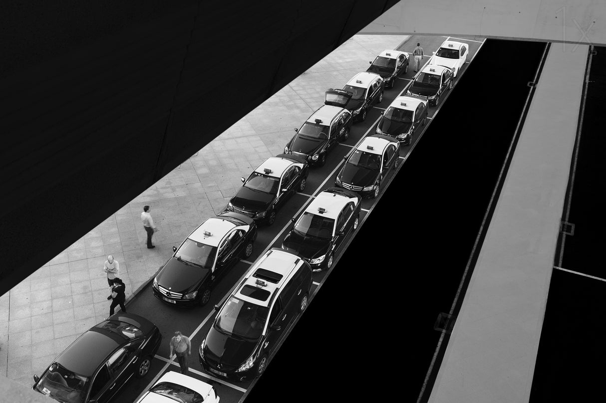Waiting Lines Poster och Canvastavla