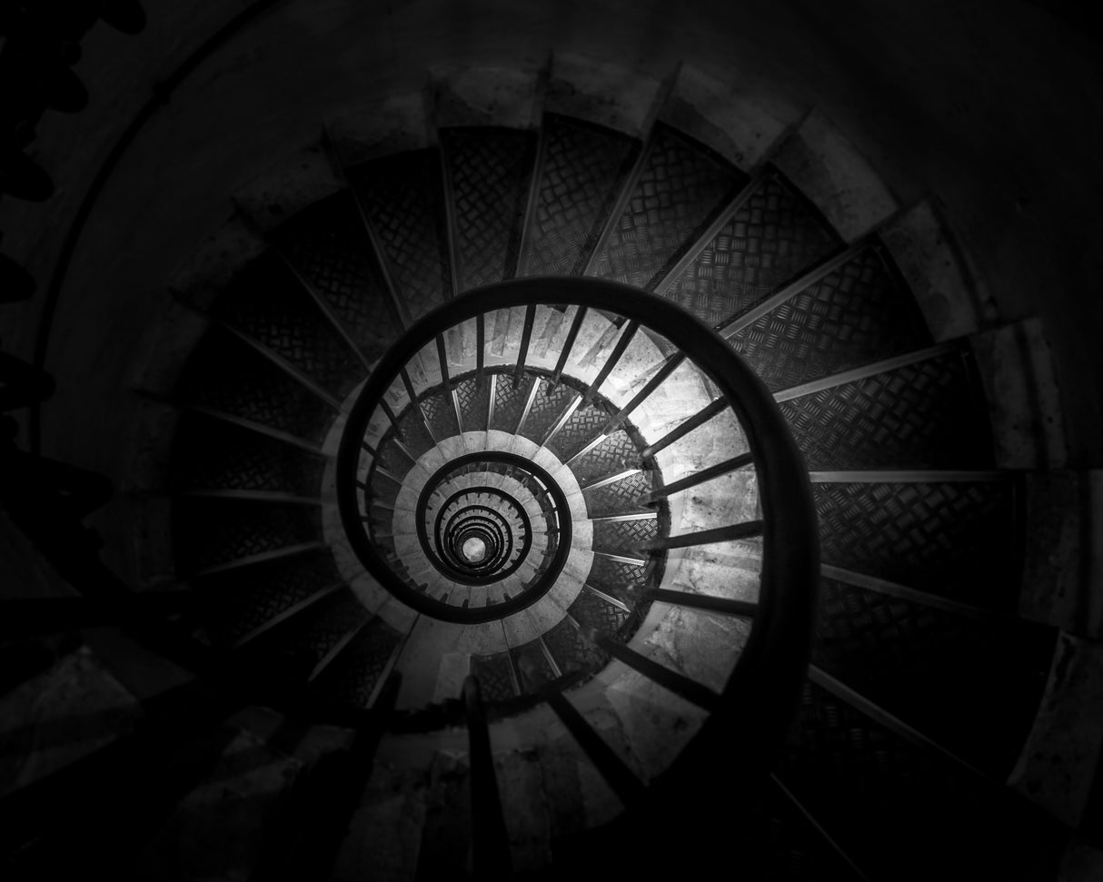 Paris BW - study I Poster och Canvastavla