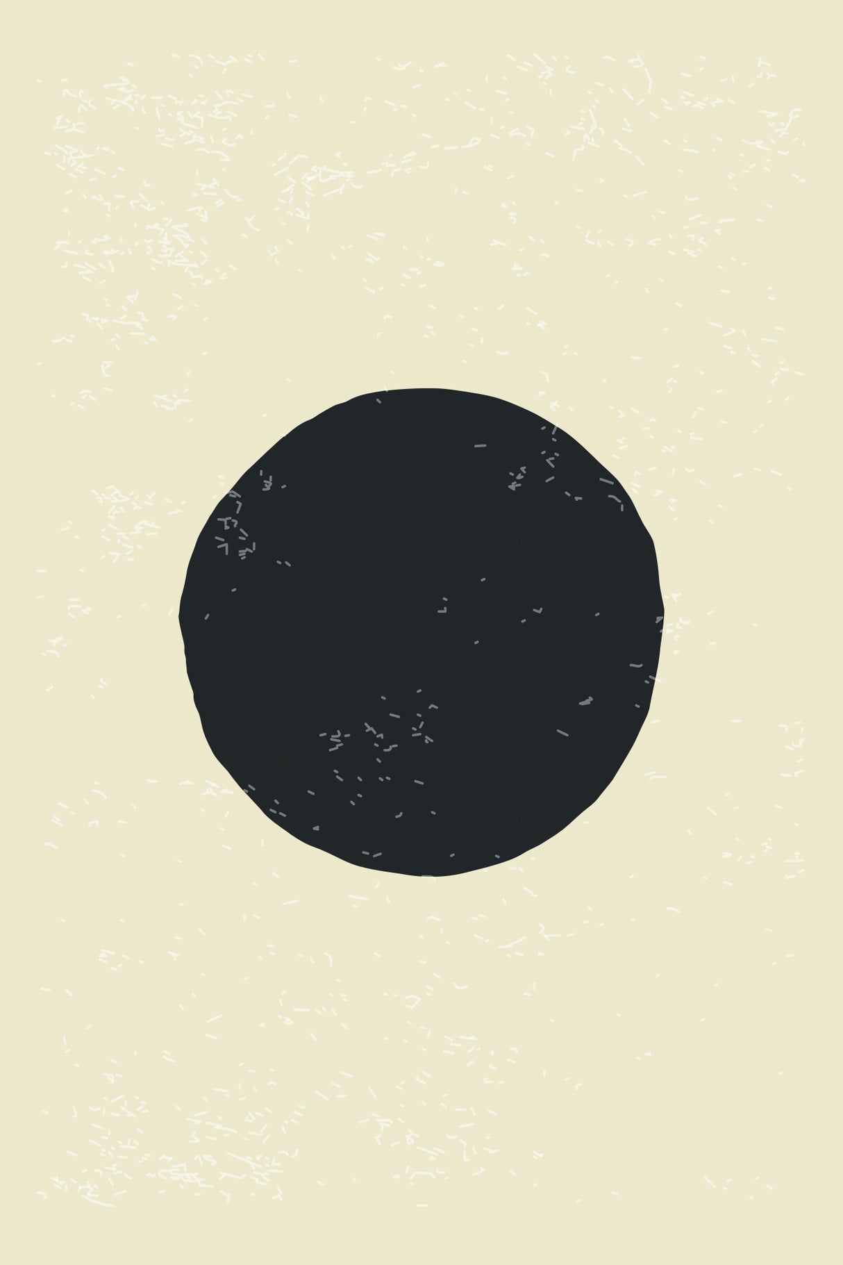 Black Minimal Shapes Series #4 Poster och Canvastavla