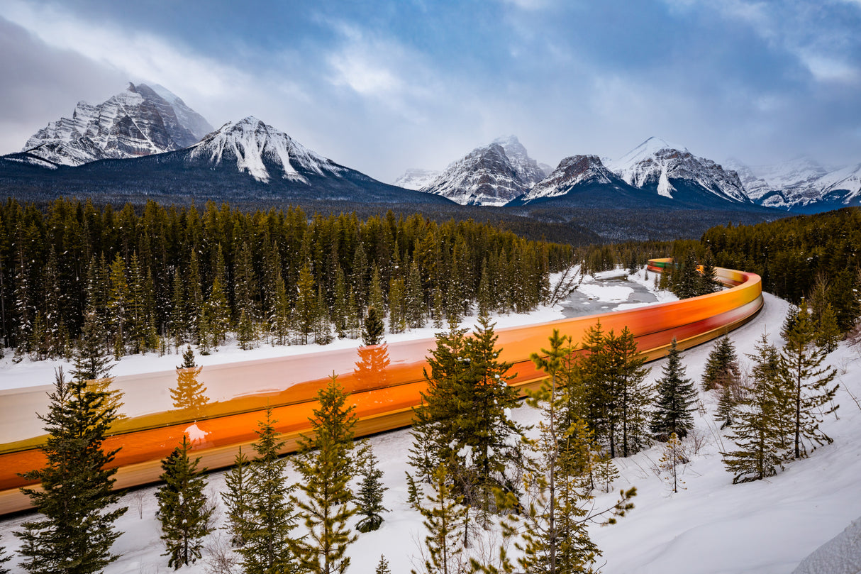 Morant's Curve in Winter Poster och Canvastavla