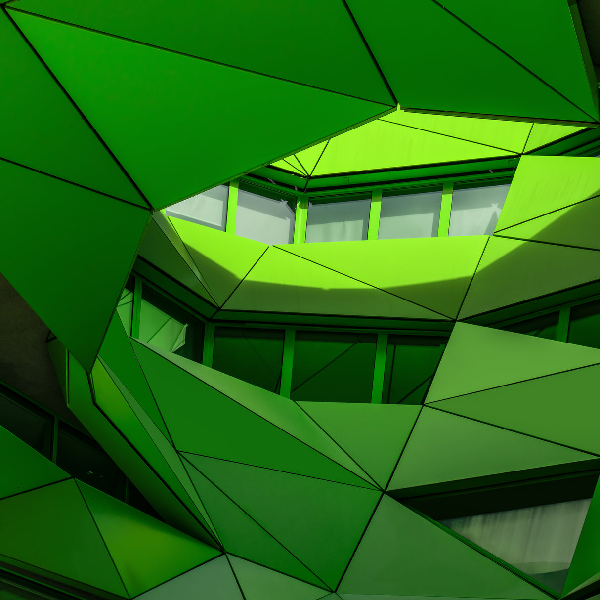 Green newsroom Poster och Canvastavla