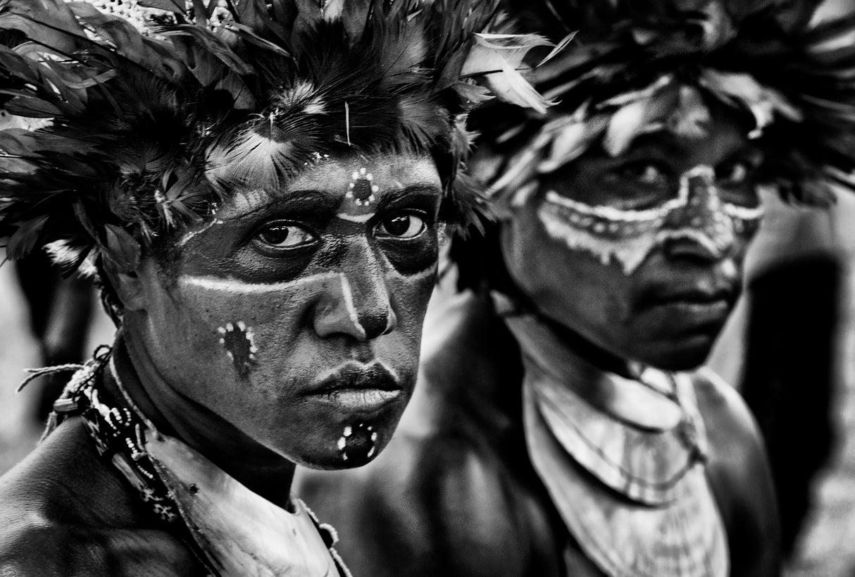 Sing sing festival - Mt. Hagen - Papua New Guinea Poster och Canvastavla