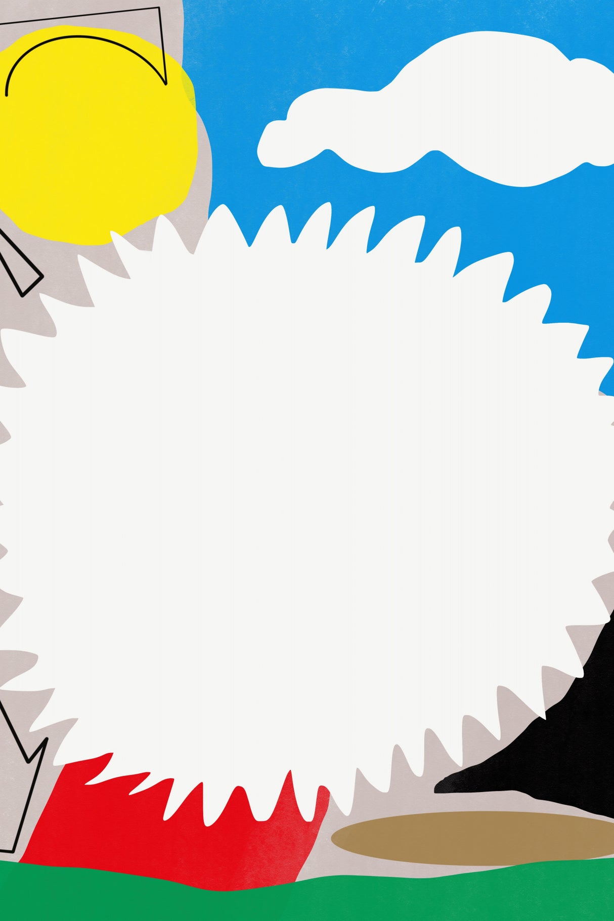 Star cut out Poster och Canvastavla