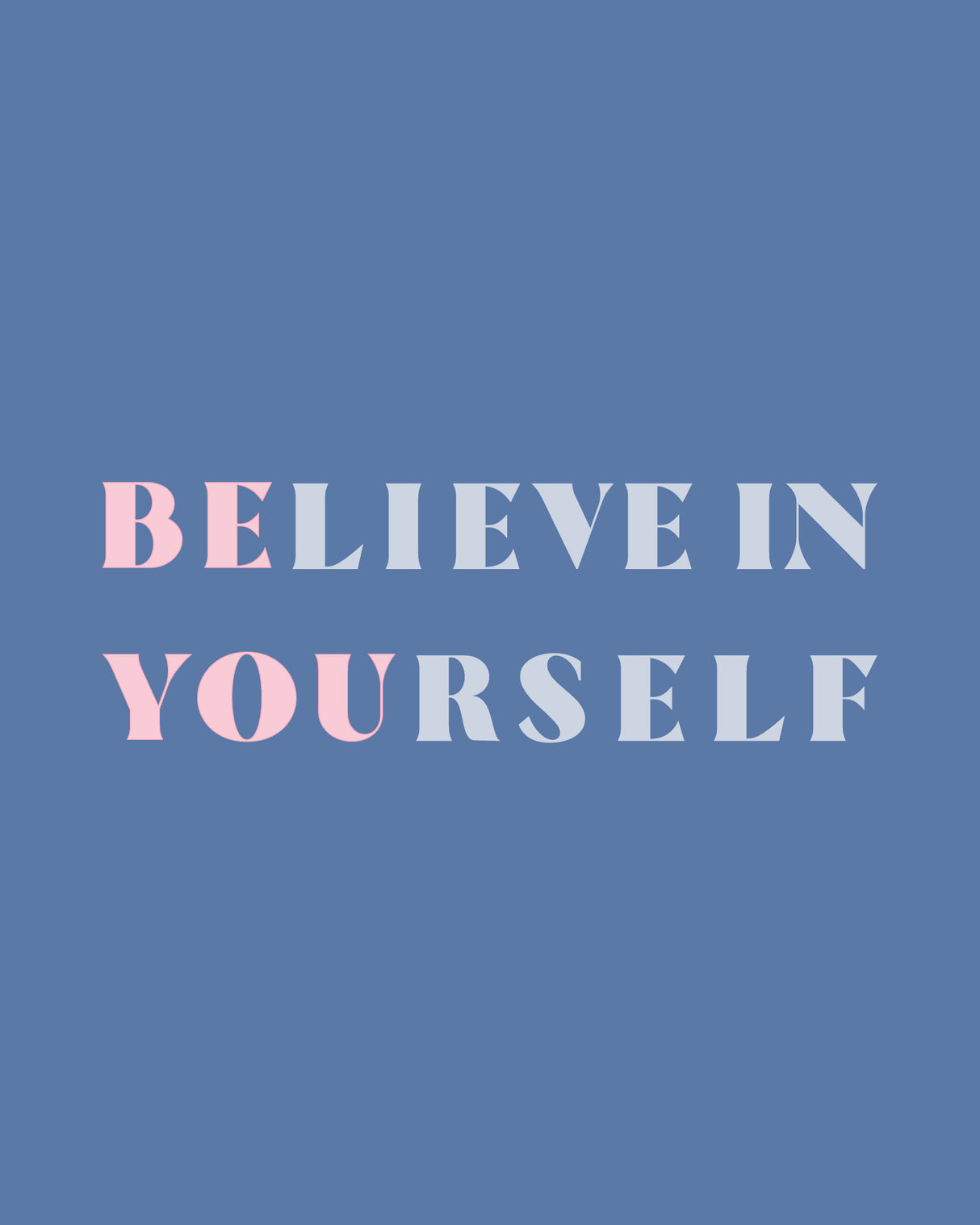 Be You Poster och Canvastavla
