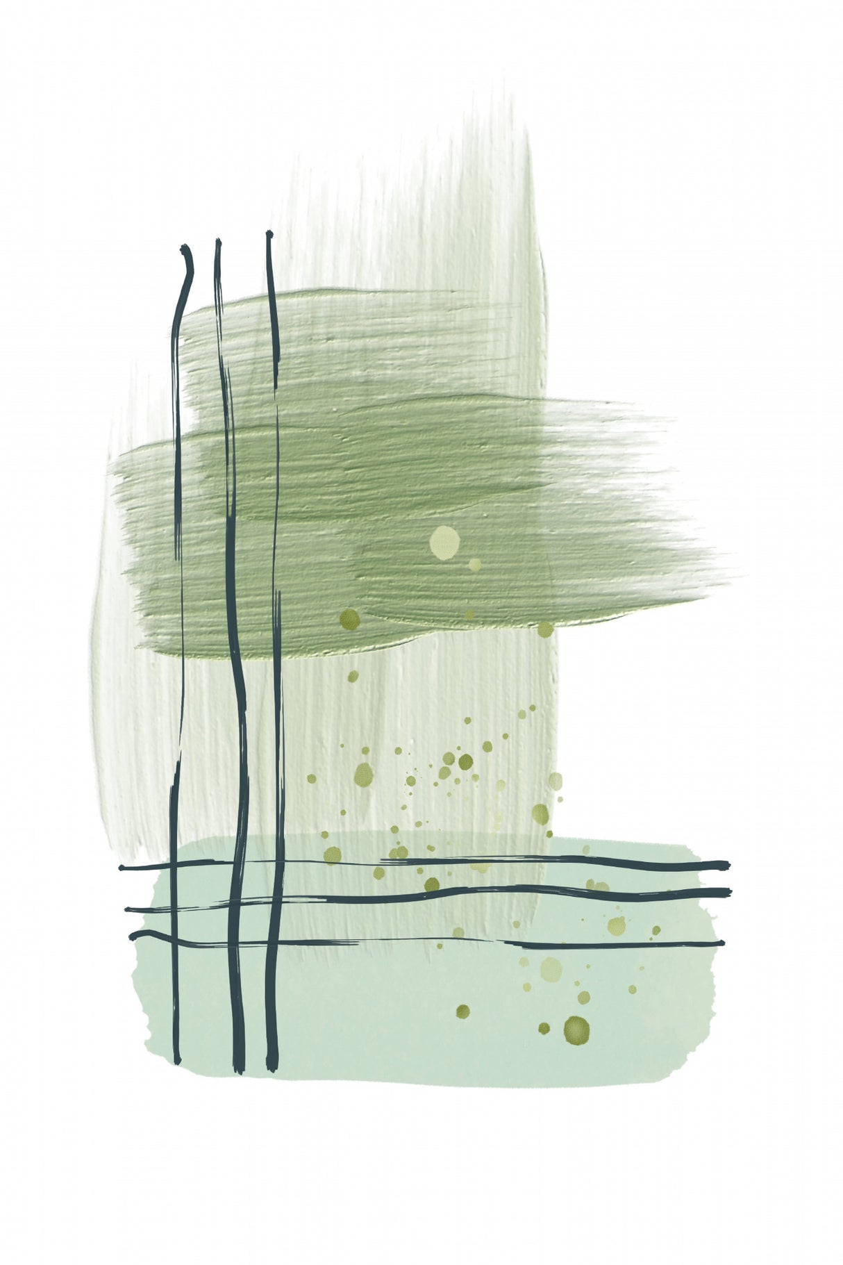 Planet Green-3 Poster och Canvastavla