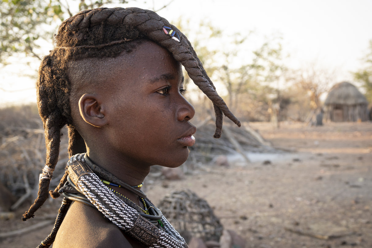 Himba boy, southern Angola Poster och Canvastavla